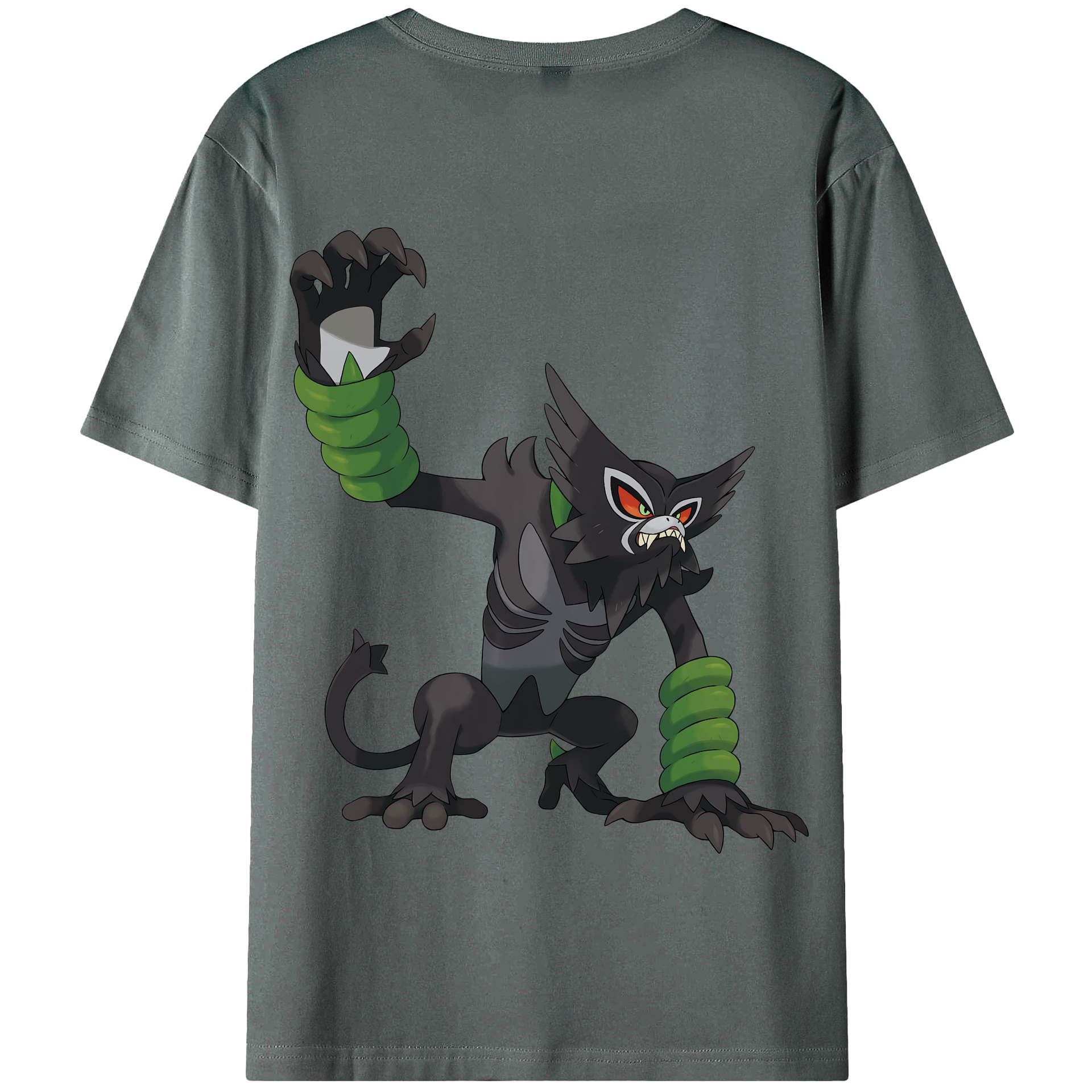 （画像用） ポケットモンスター Pokémon 綿100％半袖Tシャツ（背面プリント）